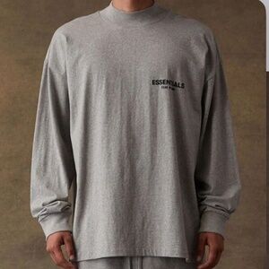 Essentials fear of god long sleeve shirt